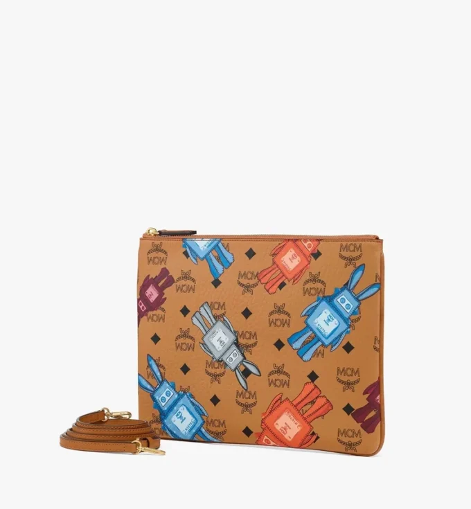 Aren Crossbody Pouch in Visetos Rabot Aren Crossbody Pouch in Visetos Rabot