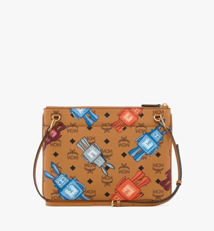 Aren Crossbody Pouch in Visetos Rabot Aren Crossbody Pouch in Visetos Rabot