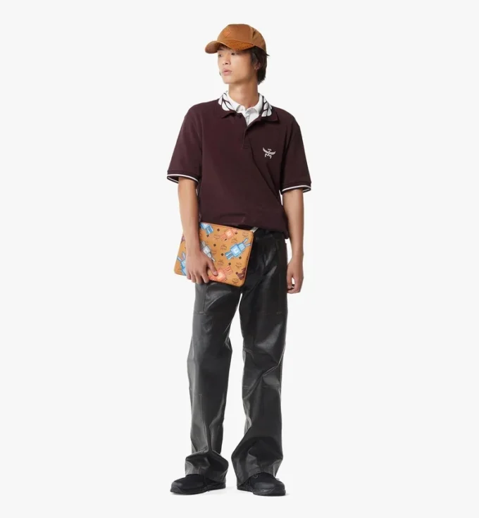 Aren Crossbody Pouch in Visetos Rabot Aren Crossbody Pouch in Visetos Rabot