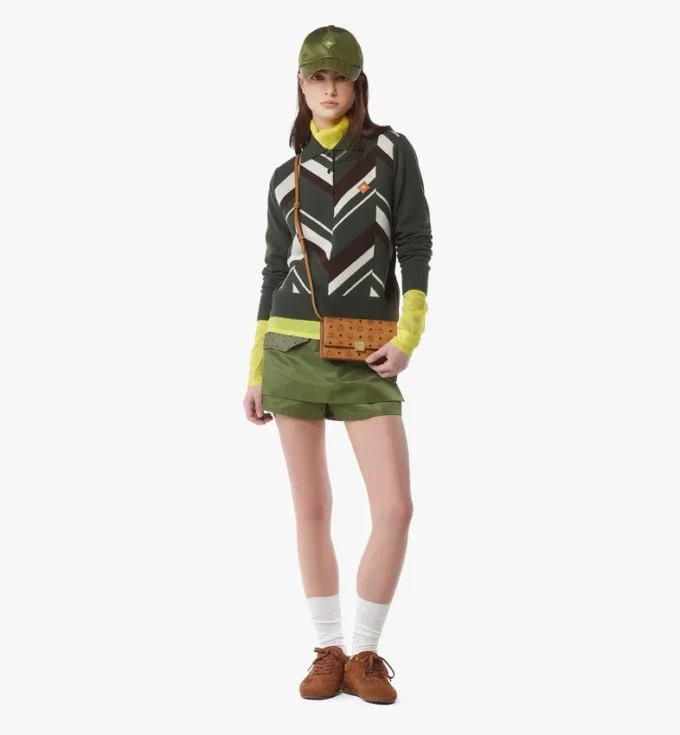 Aren Crossbody Wallet in Visetos Aren Crossbody Wallet in Visetos