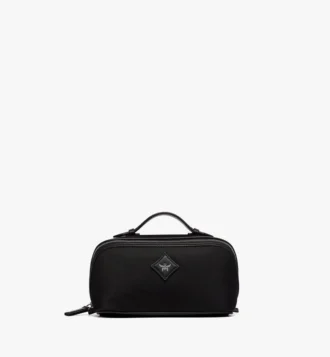 Beauty case Ottomar in Econyl® e pelle