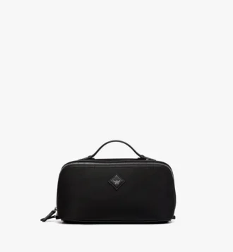 Beauty case Ottomar in Econyl® e pelle
