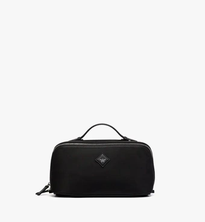 Beauty case Ottomar in Econyl® e pelle Beauty case Ottomar in Econyl® e pelle