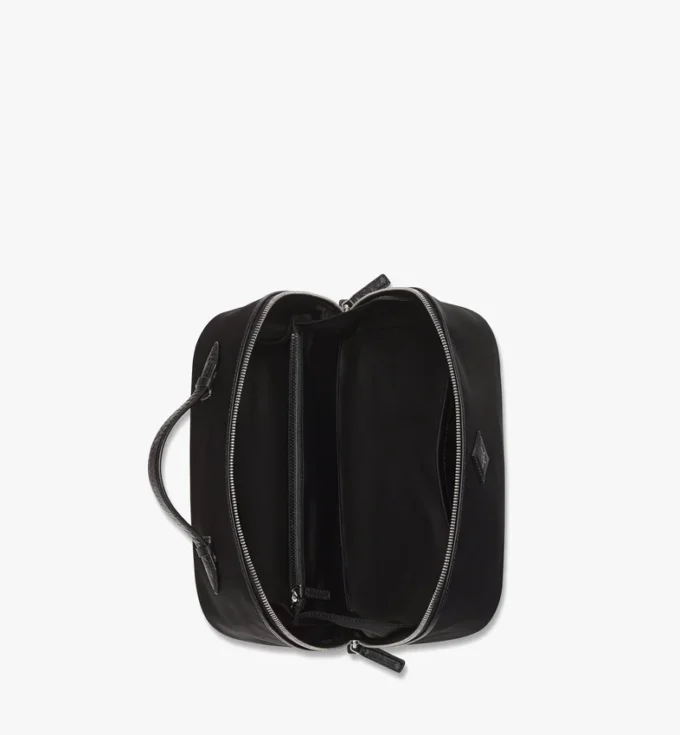 Beauty case Ottomar in Econyl® e pelle Beauty case Ottomar in Econyl® e pelle