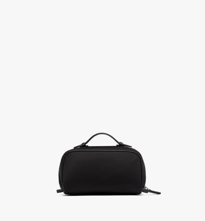 Beauty case Ottomar in Econyl® e pelle Beauty case Ottomar in Econyl® e pelle