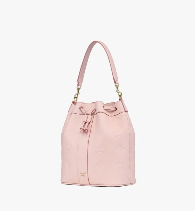 Borsa a coulisse Dessau Drawstring in pelle con Maxi Monogram Borsa a coulisse Dessau Drawstring in pelle con Maxi Monogram