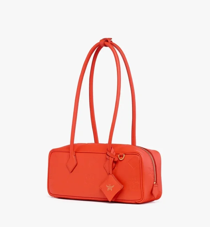 Borsa a tracolla Aren East West in pelle Maxi Monogram Borsa a tracolla Aren East West in pelle Maxi Monogram