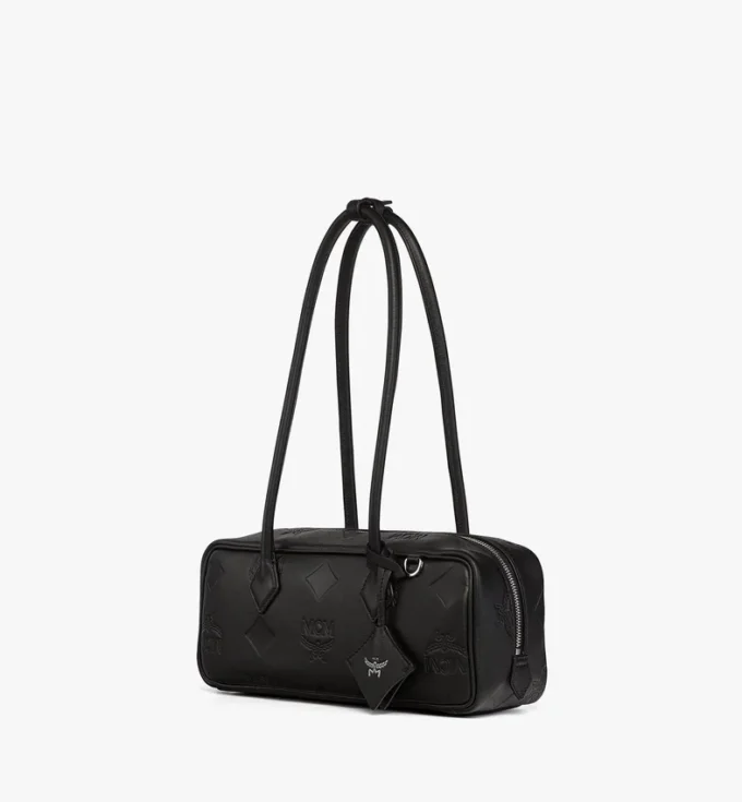Borsa a tracolla Aren East West in pelle Maxi Monogram Borsa a tracolla Aren East West in pelle Maxi Monogram