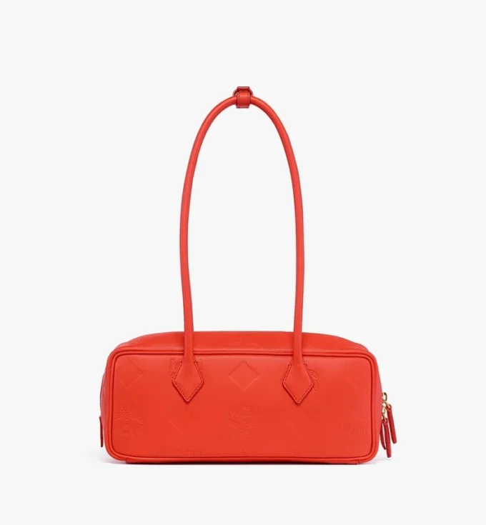 Borsa a tracolla Aren East West in pelle Maxi Monogram Borsa a tracolla Aren East West in pelle Maxi Monogram