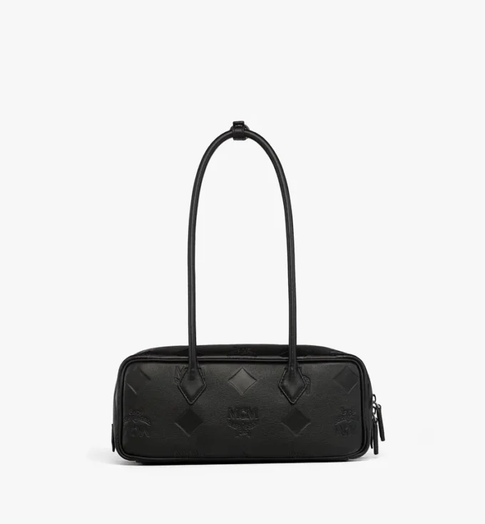 Borsa a tracolla Aren East West in pelle Maxi Monogram Borsa a tracolla Aren East West in pelle Maxi Monogram