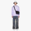 Borsa a tracolla Aren in pelle con Maxi Monogram Borsa a tracolla Aren in pelle con Maxi Monogram
