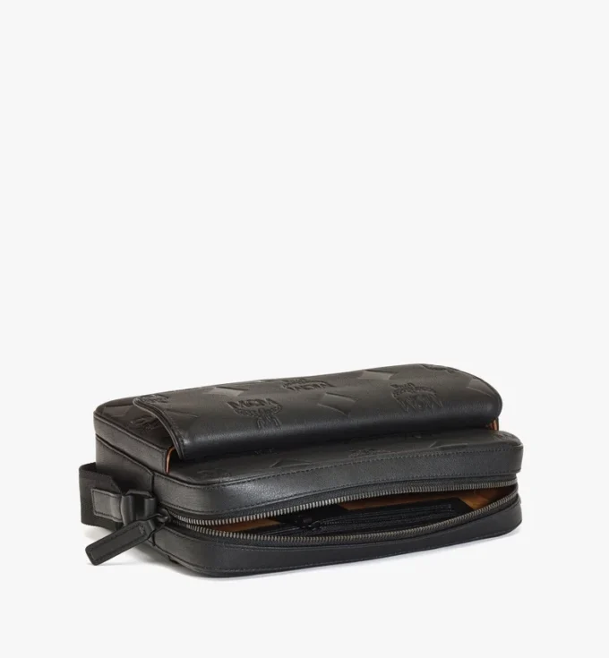Borsa a tracolla Aren in pelle con Maxi Monogram Borsa a tracolla Aren in pelle con Maxi Monogram