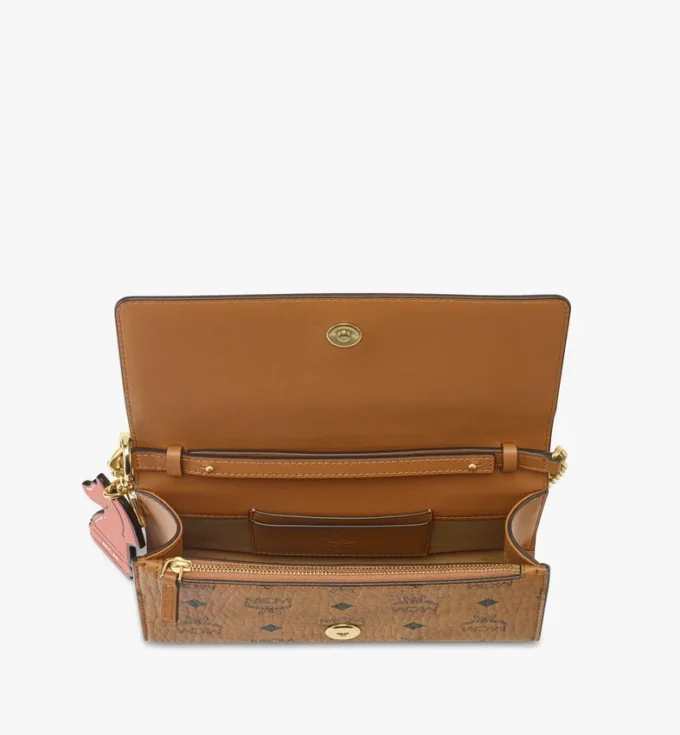 Borsa a tracolla con catena Aren “Anno del Cavallo” in Visetos