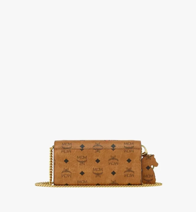 Borsa a tracolla con catena Aren “Anno del Cavallo” in Visetos