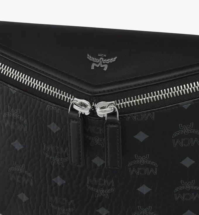 Borsa a tracolla Diamant 3D in mix di pelle Visetos