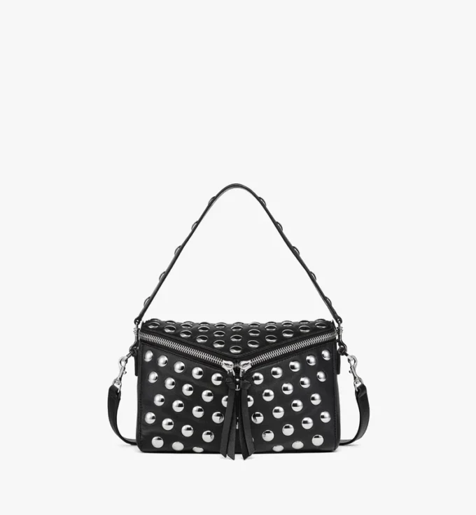 Borsa a tracolla Diamant 3D in pelle di agnello Galactic Gala
