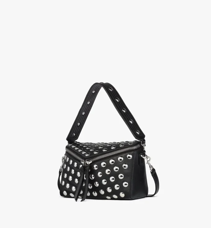 Borsa a tracolla Diamant 3D in pelle di agnello Galactic Gala