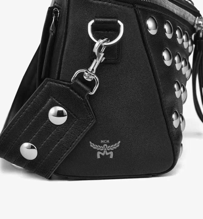 Borsa a tracolla Diamant 3D in pelle di agnello Galactic Gala