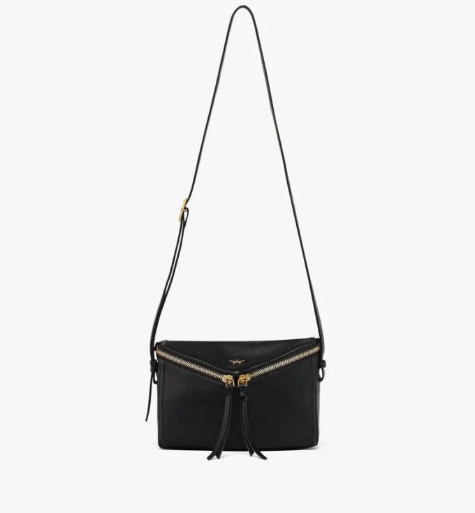 Borsa a tracolla Diamant 3D in pelle di capra Borsa a tracolla Diamant 3D in pelle di capra