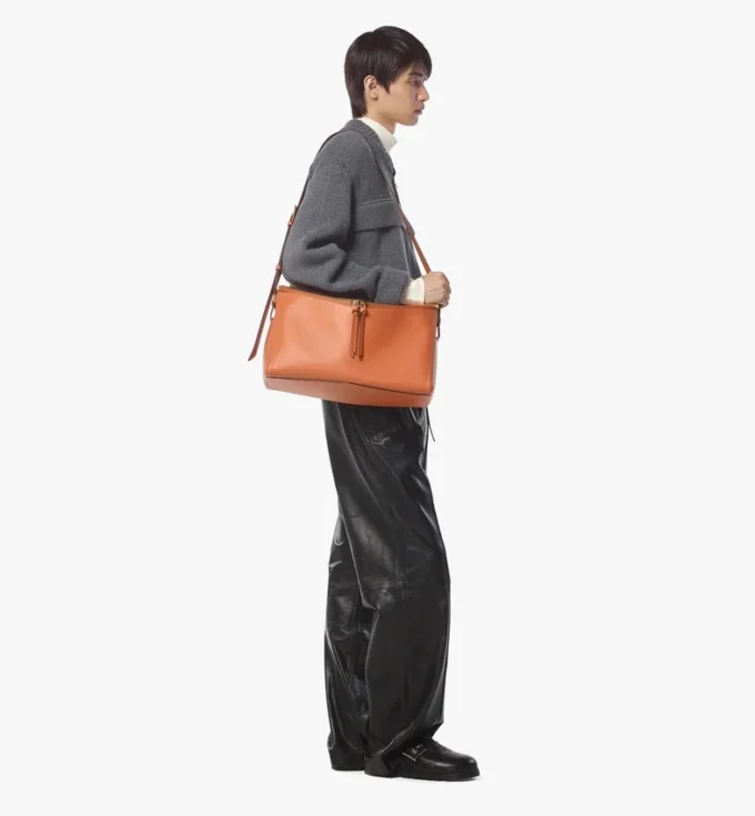 Borsa a tracolla Diamant 3D in pelle di vitello Borsa a tracolla Diamant 3D in pelle di vitello