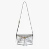 Borsa a tracolla Diamant 3D in pelle di vitello metallizzata Borsa a tracolla Diamant 3D in pelle di vitello metallizzata