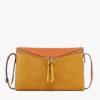Borsa a tracolla Diamant 3D in pelle scamosciata e pelle di vitello Borsa a tracolla Diamant 3D in pelle scamosciata e pelle di vitello
