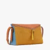 Borsa a tracolla Diamant 3D in pelle scamosciata e pelle di vitello Borsa a tracolla Diamant 3D in pelle scamosciata e pelle di vitello