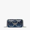 Borsa a tracolla Himmel in pelle con monogramma di paillettes Borsa a tracolla Himmel in pelle con monogramma di paillettes