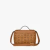 Borsa a tracolla Tracy in mix di pelle Visetos