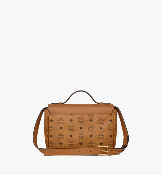Borsa a tracolla Tracy in mix di pelle Visetos