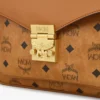 Borsa a tracolla Tracy in mix di pelle Visetos