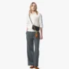 Borsa Aren Crossbody in pelle Maxi Monogram Borsa Aren Crossbody in pelle Maxi Monogram