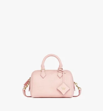 Borsa Boston Ella in pelle con Maxi Monogram Borsa Boston Ella in pelle con Maxi Monogram