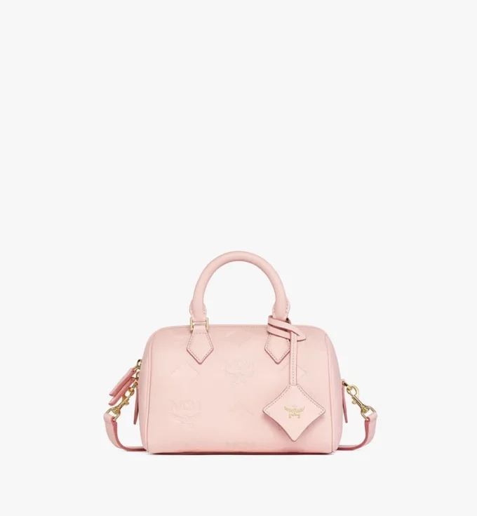 Borsa Boston Ella in pelle con Maxi Monogram
