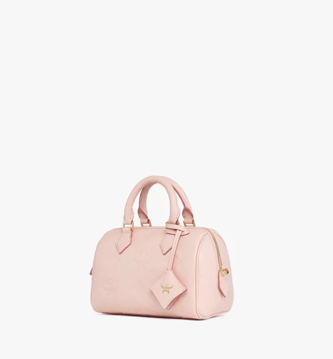 Borsa Boston Ella in pelle con Maxi Monogram