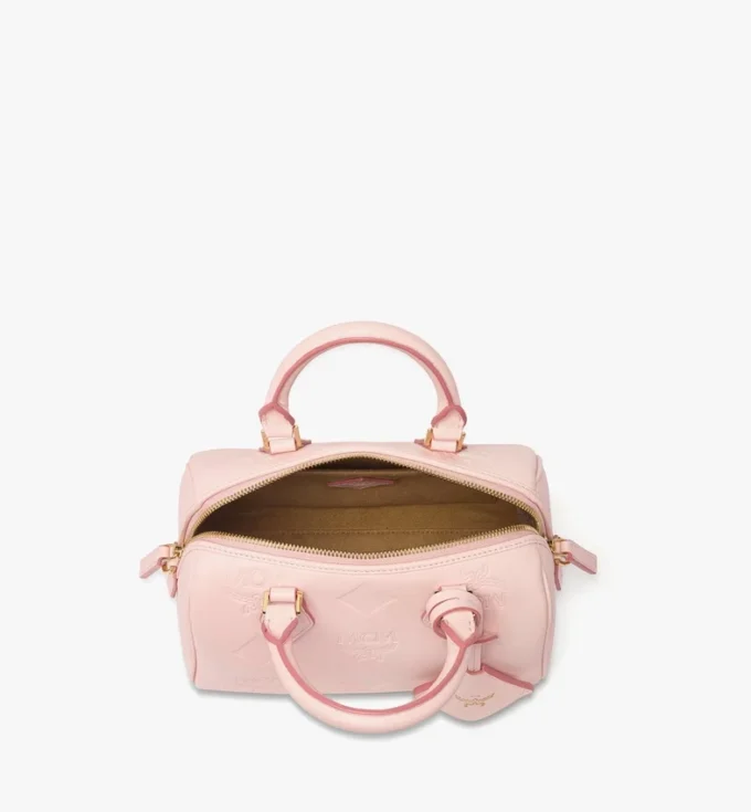 Borsa Boston Ella in pelle con Maxi Monogram