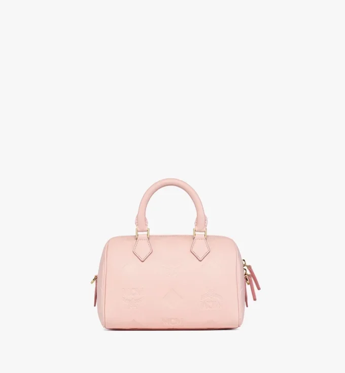 Borsa Boston Ella in pelle con Maxi Monogram