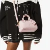 Borsa Boston Ella in pelle con Maxi Monogram