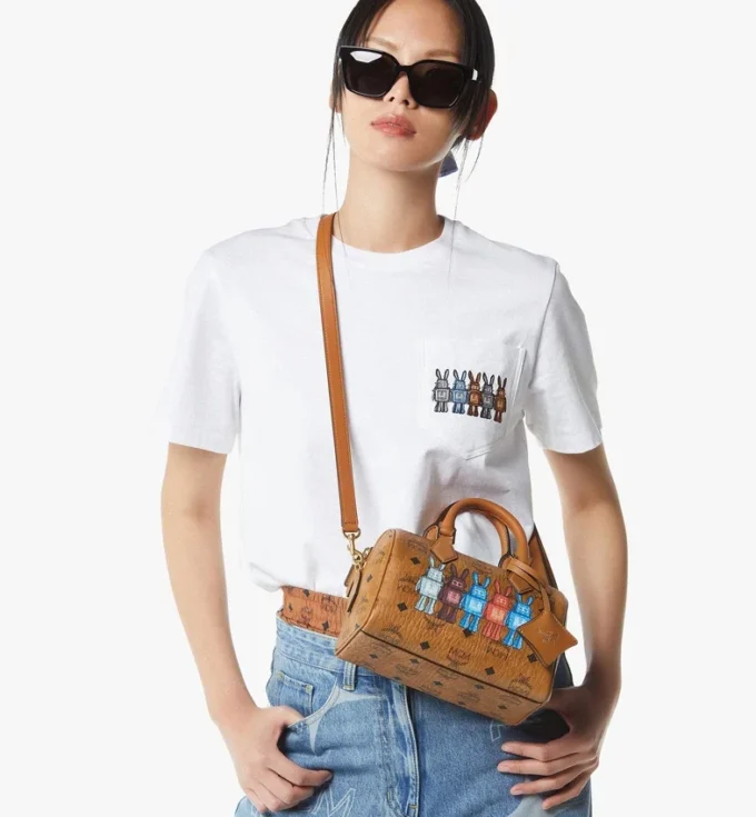 Borsa Boston Ella in Visetos Rabot Borsa Boston Ella in Visetos Rabot