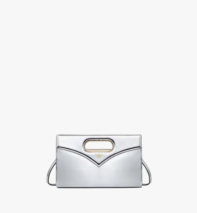Borsa Diamond in pelle metallizzata a specchio Borsa Diamond in pelle metallizzata a specchio