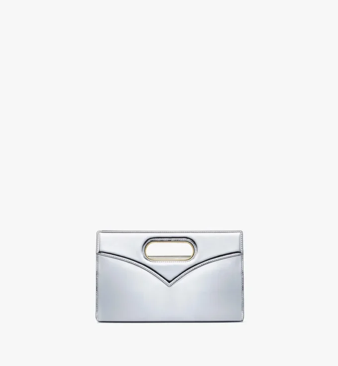 Borsa Diamond in pelle metallizzata a specchio Borsa Diamond in pelle metallizzata a specchio