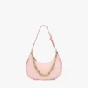 Borsa Hobo Aren Crescent in pelle con Maxi Monogram Borsa Hobo Aren Crescent in pelle con Maxi Monogram