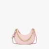 Borsa Hobo Aren Crescent in pelle con Maxi Monogram Borsa Hobo Aren Crescent in pelle con Maxi Monogram