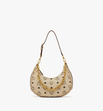 Borsa Hobo Aren Crescent in Visetos Borsa Hobo Aren Crescent in Visetos