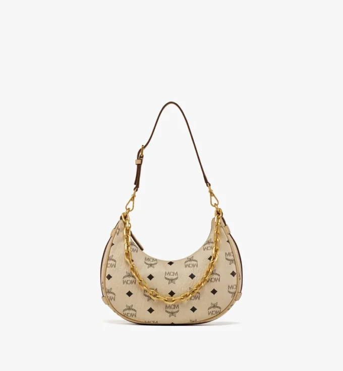 Borsa Hobo Aren Crescent in Visetos Borsa Hobo Aren Crescent in Visetos