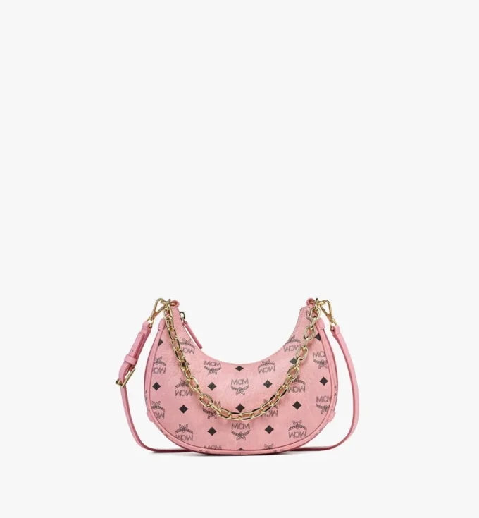 Borsa Hobo Aren Crescent in Visetos Borsa Hobo Aren Crescent in Visetos
