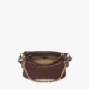 Borsa Hobo Aren Duo in tela Maxi Visetos e pelle di vitello