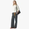 Borsa Hobo Aren in nylon riciclato e pelle con stampa Monogram Borsa Hobo Aren in nylon riciclato e pelle con stampa Monogram
