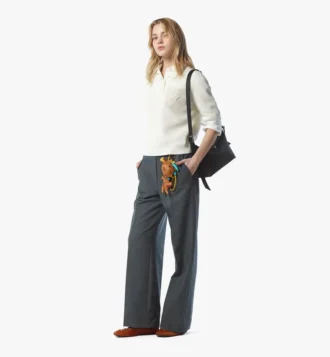 Borsa Hobo Aren in nylon riciclato e pelle con stampa Monogram Borsa Hobo Aren in nylon riciclato e pelle con stampa Monogram