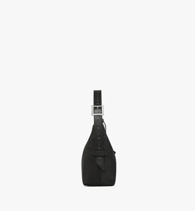 Borsa Hobo Aren in nylon riciclato e pelle con stampa Monogram Borsa Hobo Aren in nylon riciclato e pelle con stampa Monogram